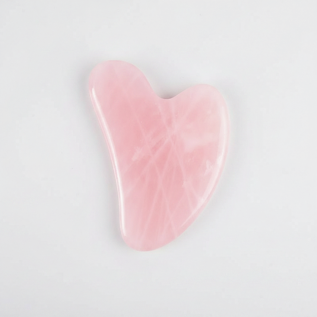 Gua Sha Cuarzo Rosa principal